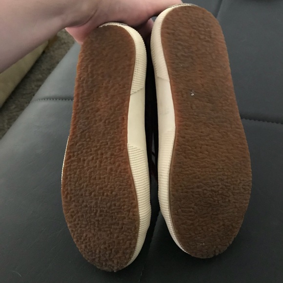 Superga maroon velvet sneakers - Picture 4 of 13